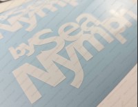 Bass Attacker By Sea Nymph Boat Logo Decal Set of 2 x 20"
